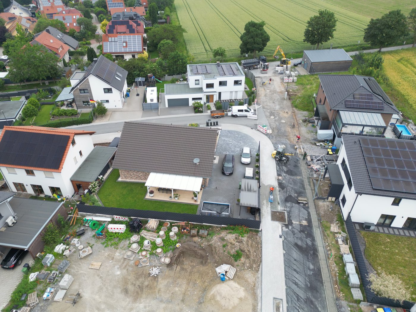 Straßenendausbau - Oberbau