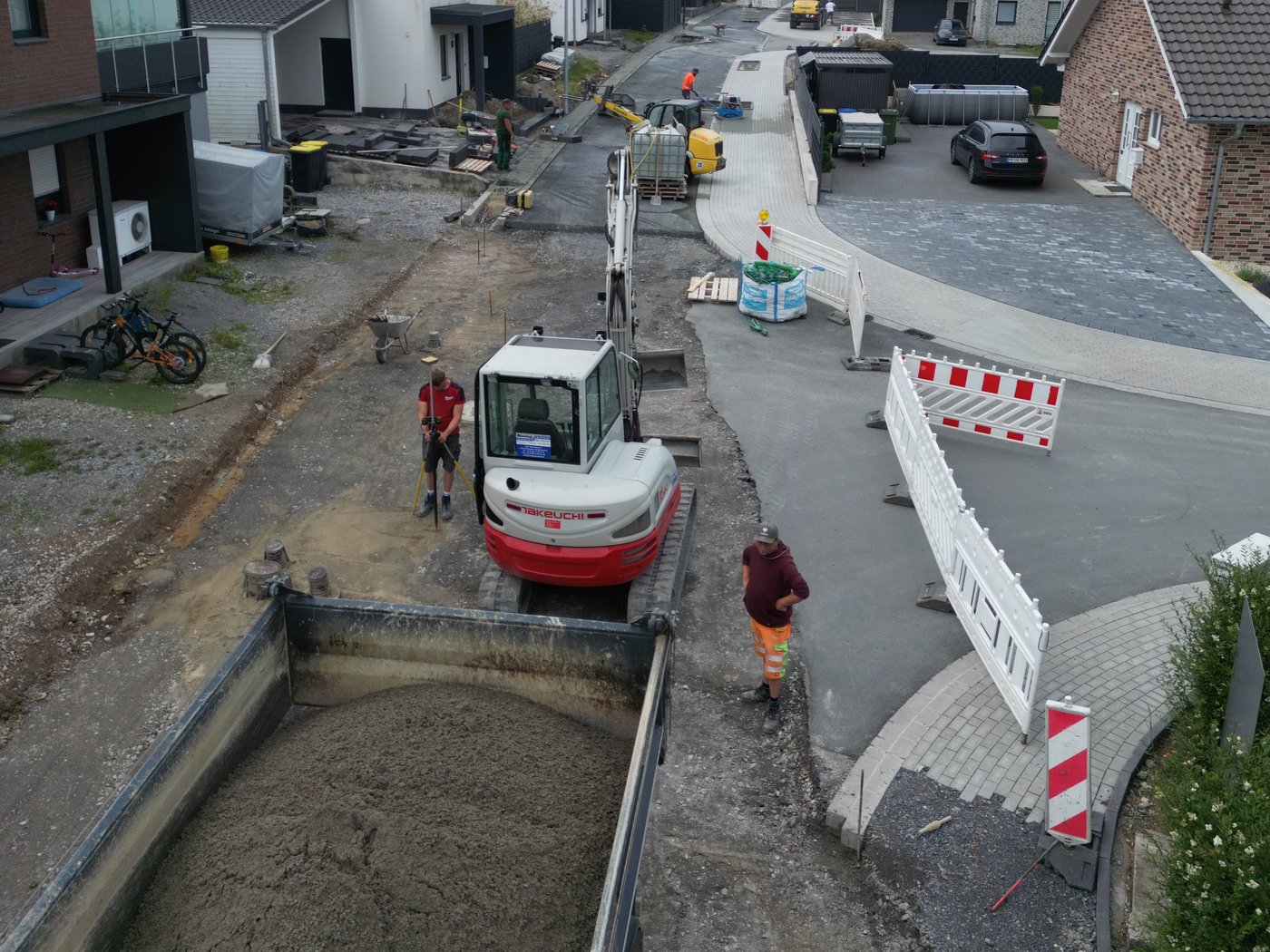 Straßenendausbau - Entwässerung